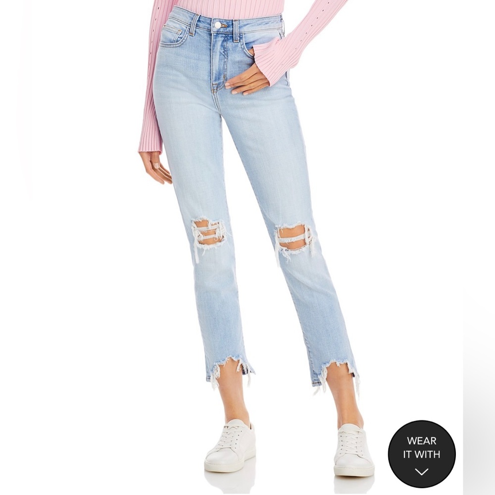 L’AGENCE ripped jeans